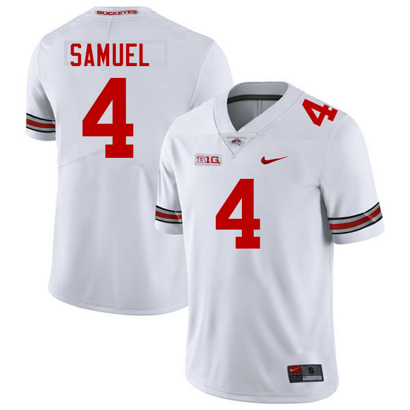 Curtis Samuel Ohio State Buckeyes Jersey College Football Uniforms-White